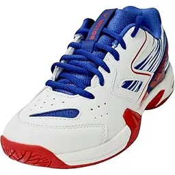 AS-39W-AB-250 All-Around Series Badminton Shoes U-Shape 3.5 UK-6.5, White/Blueprint
