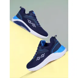 asian Express-08 Navy Firozi Sports,Walking,Running,Gym Walking Shoes For Men