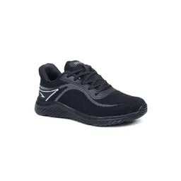 ASIAN Men Black Mesh Running Non-Marking Shoes