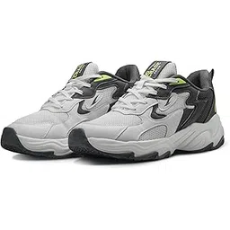 ASIAN Men DOMINATOR-03 Running and Casual wear Running Shoes with Laces, Lightweight and Comfortable Shoes with Upper Fabric and Phylon Sole for Men & Boys for Sports and Gym