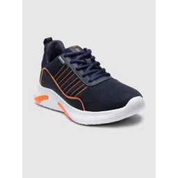 ASIAN Men Navy Blue Mesh Running Sports Shoes