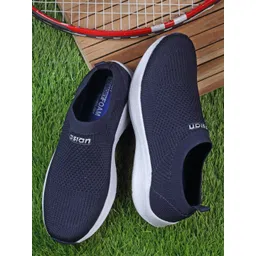 ASIAN Men Round Toe Slip-On Lightweight Sports Sneakers