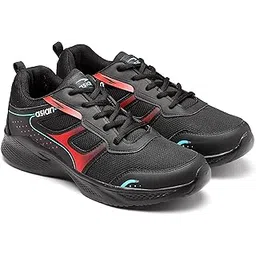 ASIAN Men TOOFAN-02 Running and Casual wear Shoes with Laces, Lightweight and Comfortable Shoes with Upper mesh Fabric and EVA Sole for Men & Boys for Sports and Gym