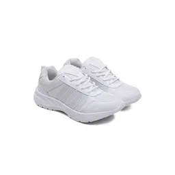 ASIAN Men White Mesh Running Sports Shoes