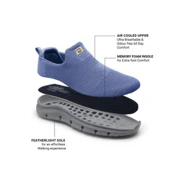 ASIAN Men Woven Design Slip-On Sneakers