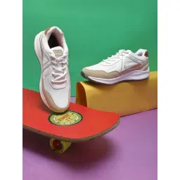 Asian Men's Beige Running Shoes