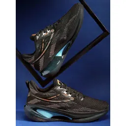 Asian Men's Black Running Shoes