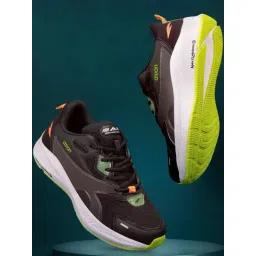 Asian Men's Black Running Shoes