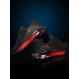 Asian Men's Black Running Shoes