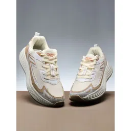 Asian Men's BOSS-21 Cream & Beige Running Shoes