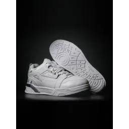 Asian Men's CHICAGO-11 Full White Sneakers