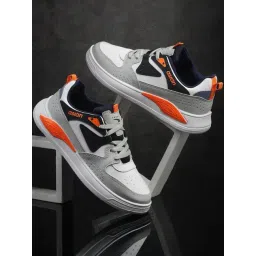 Asian Men's Grey Casual Sneakers