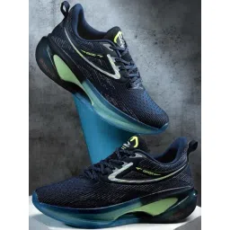 Asian Men's Navy Running Shoes