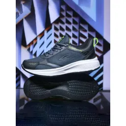 Asian Men's ORBIT-10 Black & Grey Running Shoes