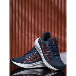 Asian Men's ORBIT-15 Navy Running Shoes