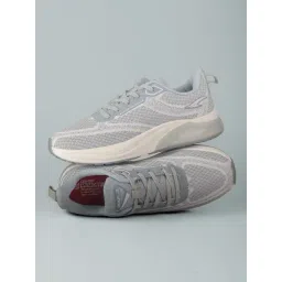 Asian Men's POWERPLAY-22 White & Grey Running Shoes