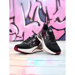 Asian Men's POWERPLAY-34 Black & Grey Running Shoes