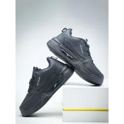 Asian Men's SHADOW-02 Black Sneakers