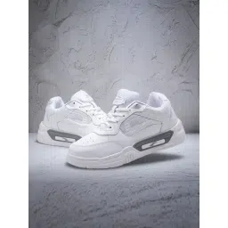 Asian Men's SHADOW-03 Full White Sneakers