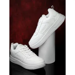 Asian Men's White Casual Sneakers