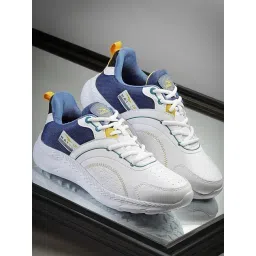 Asian Men's White Running Shoes