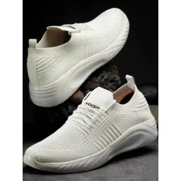 Asian Men's White Running Shoes