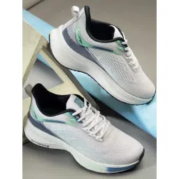 Asian Men's White Running Shoes