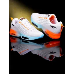 Asian Men's White Running Shoes