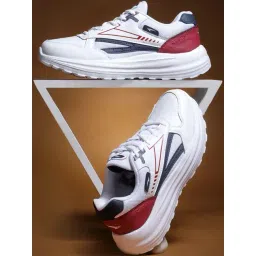 Asian Men's White Running Shoes