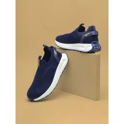 Asian Men's WIND PRO-11 Navy Walking Shoes