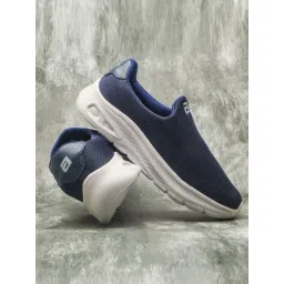 Asian Men's WONDERWALK-01 Navy Walking Shoes