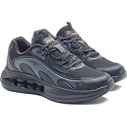 ASIAN Powerkick-08 Men’s Running & Sports Shoes | Air-Tech Cushion Sole for Shock Absorption | Lightweight, Durable & Stylish Sneakers for Gym & Training