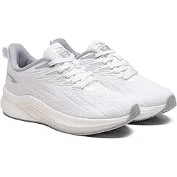 ASIAN Powerplay-31 Men's Running Shoes | Wave-Tech Knit Upper with AeroFlow Side Panels | EVA Midsole | Fish-Scale Yarn | Stylish Athletic Sneakers