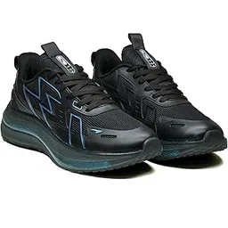 ASIAN Quantum-22 Men's Running Training Shoes - Memory Foam Lightweight Sports Shoes with Stylish Design & Shock Absorbing High Grip Sole | Breathable Athletic Walking Casual Gym Sneakers