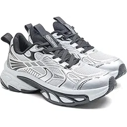 ASIAN Quantum-23 Men’s Sporty Sneakers | Lightweight Running & Casual Shoes for Men | Breathable Mesh Upper, Soft Cushion & Anti-Slip Grip Sole
