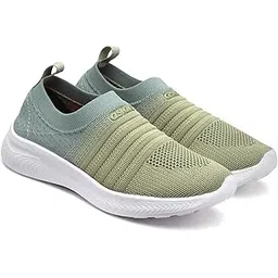ASIAN Women BREEZE-05 Casual wear Walking and Running Shoes Without Laces for Women & Girls with Upper Fabric – Lightweight & Comfortable