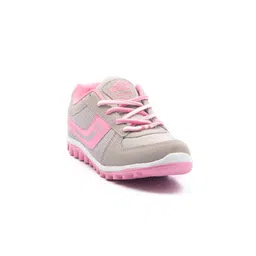 ASIAN Women Pink & Grey Colourblocked Sneakers