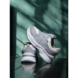 Asian Women's AROMA-11 White Grey Sneakers