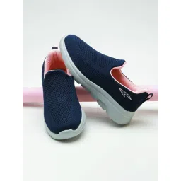 Asian Women's FIREFLY-121 Navy Walking Shoes