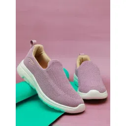 Asian Women's FIREFLY-121 Violet Walking Shoes