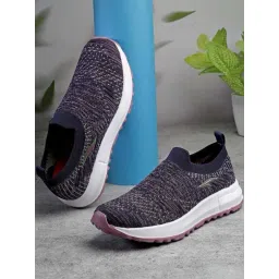Asian Women's Navy & Pink Walking Shoes