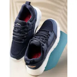 Asian Women's Navy Running Shoes