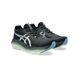 ASICS GEL-NIMBUS 27 LUXE Women Black & Green Running Shoes
