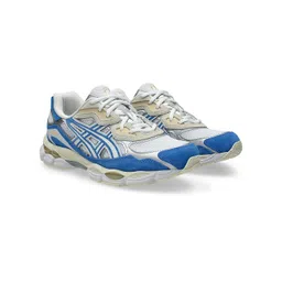 ASICS GEL-NYC Leather Round Toe Lace-Ups Sneakers