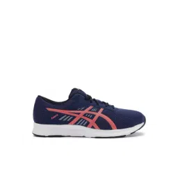 Asics Mens fuzor B Blue Expance & Sunrise Red Sneakers