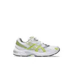 Asics Men's GEL-1130 White & Green Apple Sneakers
