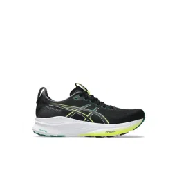 Asics Men's GEL-KAYANO 32 Black & Jasper Green Running Shoes
