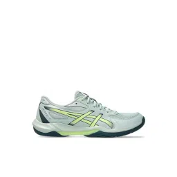 Asics Men's GEL-ROCKET 12 Lichen Rock & Tranquil Teal Indoor Court Shoes