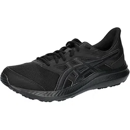ASICS Mens JOLT 4 Black/Black Running Shoes - 8 UK (1011C124.001)