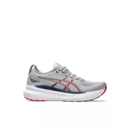 Asics Men's Piedmont Grey & Fiery Red Running Shoes